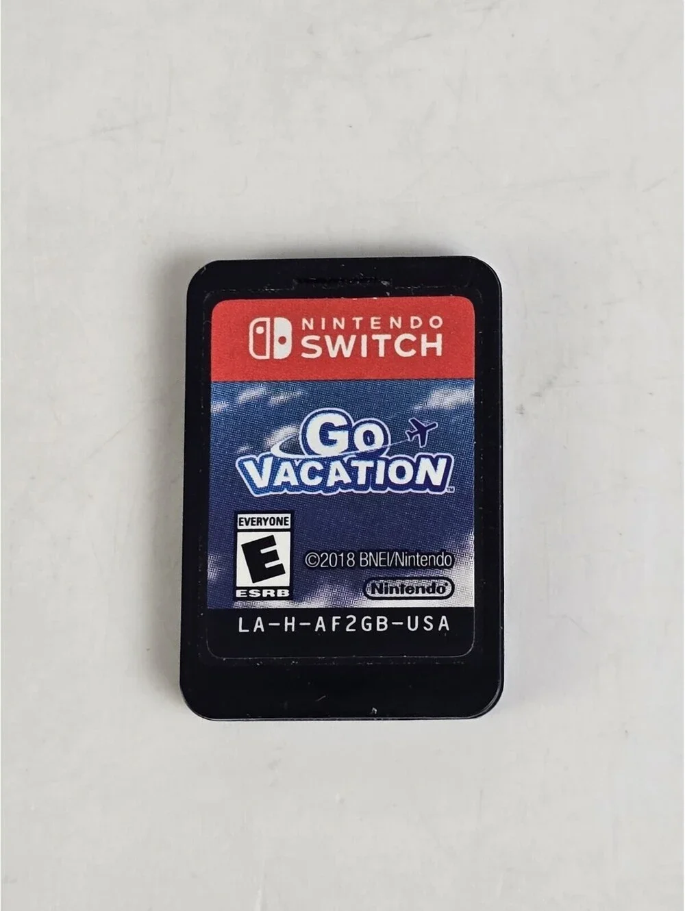 Go Vacation for Nintendo Switch USA Version Cartridge Only Tested